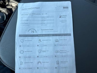 2007 Dodge Ram 2500 SLT