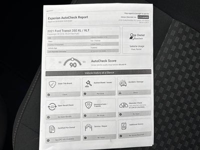 2021 Ford Transit Passenger Wagon XL