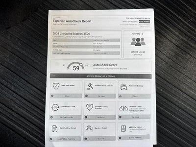 2005 Chevrolet Express Commercial Cutaway C7L