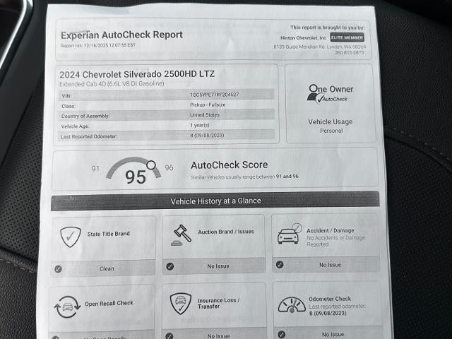 2024 Chevrolet Silverado 2500 HD LTZ