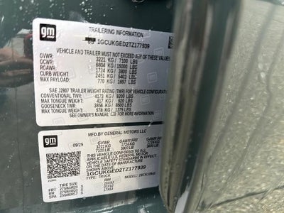 2026 Chevrolet Silverado 1500 LTZ