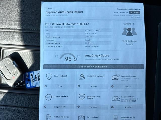 2019 Chevrolet Silverado 1500 LTZ