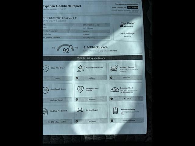 2019 Chevrolet Equinox LT