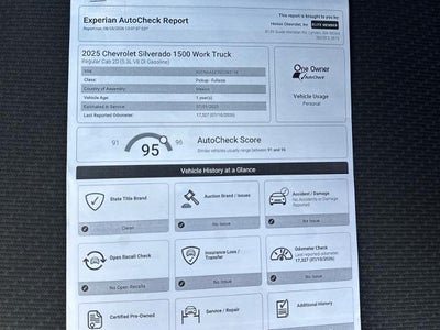 2025 Chevrolet Silverado 1500 WT