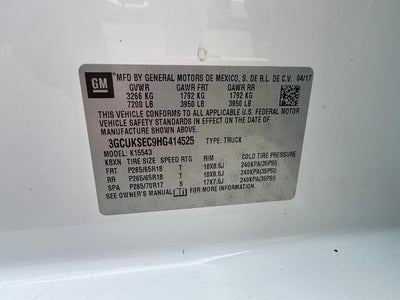 2017 Chevrolet Silverado 1500 LTZ