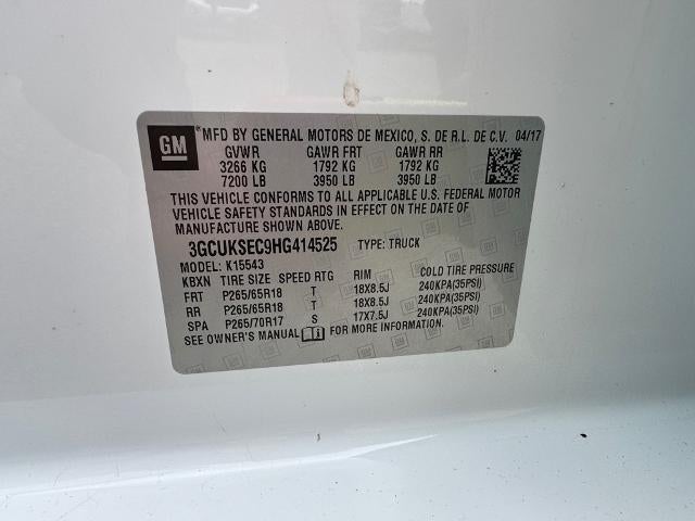 2017 Chevrolet Silverado 1500 LTZ