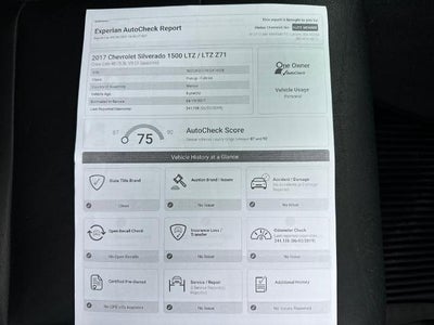 2017 Chevrolet Silverado 1500 LTZ