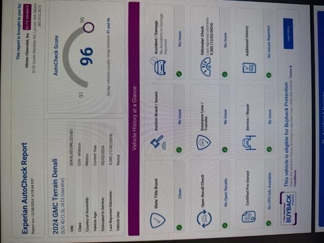 2024 GMC Terrain Denali