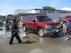 Fundraiser Car Wash services